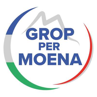 L simbol de la lista de »Grop per Moena«.

