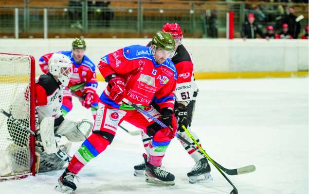 N dumënia à l HC Gherdëina perdù contra l Jesenice tl overtime.  (Foto: Studio Kostner)
