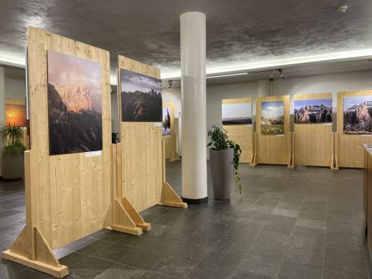 La mostra é da odëi a Corvara tl pice salf dles manifestaziuns cina ai 7 de merz. foto:mo
