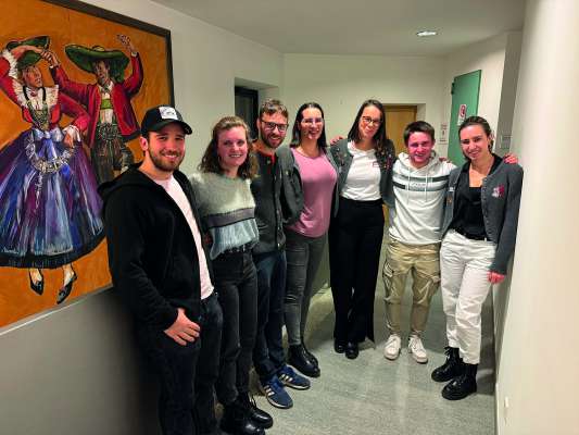 L cunsëi nuef (aa m.c.): Kevin Senoner, Carmen Hofer, l presidënt nuef Moritz Prinoth, Maria Insam, Romy Lambacher, Leo Piazza y Heidi Perathoner.
